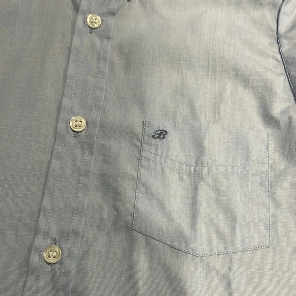 NWT Bonpoint boys dress shirt blue 8